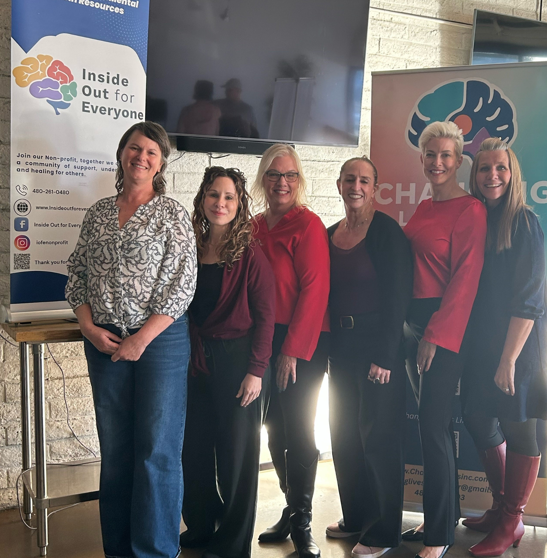 IOFE volunteer team at a community event